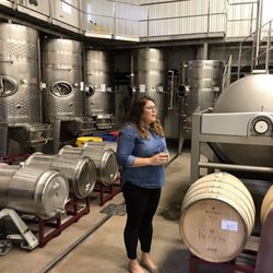 Vino 301 Wine Concierge - The Wine making facilities at Dodon and host Regina