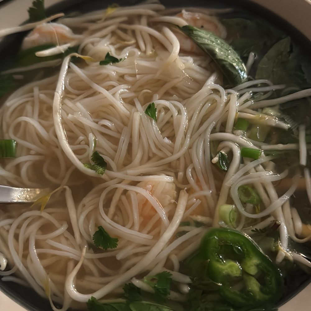 Shrimp pho Shrimp pho