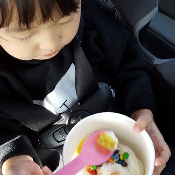 Yogurtland - my 2yr. old daughter's cup - Ice Cream & Frozen Yogurt Near Me - Valencia, California Yogurtland - my 2yr. old daughter's cup - Ice Cream & Frozen Yogurt Near Me - Valencia, California