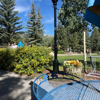 The Crown - Back patio - Coffee & Tea Near Me - Breckenridge, Colorado