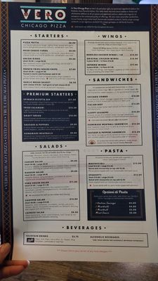 Menu photo 6 Vero Chicago Pizza Chandler, AZ Menu photo 6 Vero Chicago Pizza Chandler, AZ