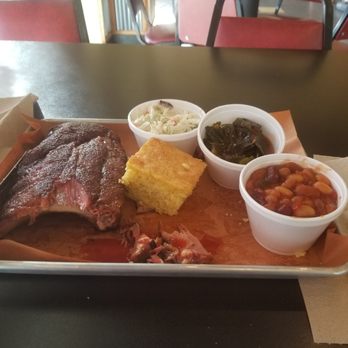 The Pompous Pig - Dry rub ribs, coleslaw, greens, beans and cornbread! - Barbeque Near Me - Anderson, South Carolina The Pompous Pig - Dry rub ribs, coleslaw, greens, beans and cornbread! - Barbeque Near Me - Anderson, South Carolina