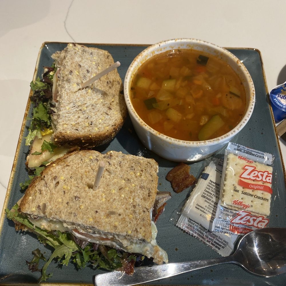 First Watch - BLTE and vegetable soup - Breakfast & Brunch Near Me - Fredericksburg, Virginia First Watch - BLTE and vegetable soup - Breakfast & Brunch Near Me - Fredericksburg, Virginia