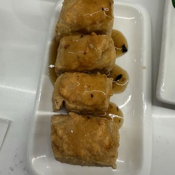 Wok Theory - Shrimp stuffed fried tofu - Coffee & Tea Near Me - Toronto, Ontario