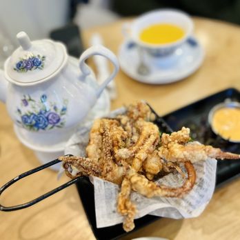 Prince Tea House - Fried Squid Tails - Desserts Near Me - Forest Hills, New York Prince Tea House - Fried Squid Tails - Desserts Near Me - Forest Hills, New York