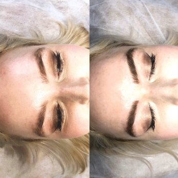 kajo brows - Before and after first Microblading session. - Permanent Makeup Near Me - Brooklyn, New York kajo brows - Before and after first Microblading session. - Permanent Makeup Near Me - Brooklyn, New York