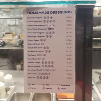 Just Salad - Dressings - Salad Near Me - Winter Garden, Florida Just Salad - Dressings - Salad Near Me - Winter Garden, Florida