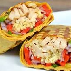 Hydration Station - One of our yummy wraps!