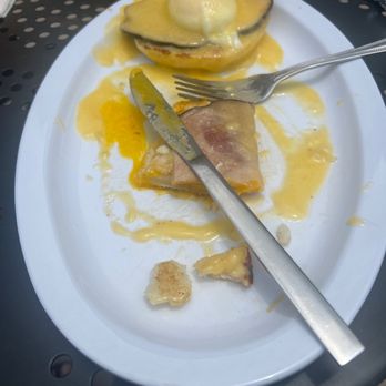 Scratch Bakery Cafe - Too much butter eggs Benedict - Cafes Near Me - Laguna Hills, California