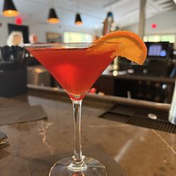 Negroni up at the bar post dinner - Excellent