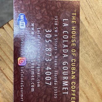 La Colada Gourmet - Coffee & Tea Near Me - Miami, Florida La Colada Gourmet - Coffee & Tea Near Me - Miami, Florida