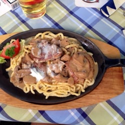 Gasthof Trenner - Schwabenpfändle mit Spätzle