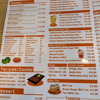Senjoy - Extensive menu p. 1 - Sandwiches Near Me - Warwick, Rhode Island