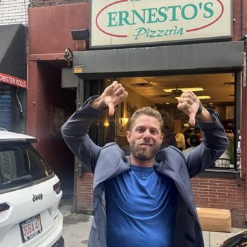 Ernesto's - not too happy - Pizza Near Me - Boston, Massachusetts