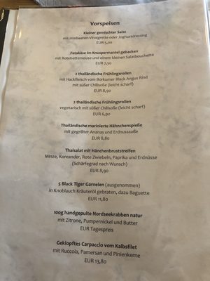 Menu photo 2 Klein & Fein Borkum, NI