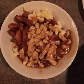 La Diable - 1/2 portion size of poutine. Fries were cold. - American Near Me - Mont-Tremblant, Quebec