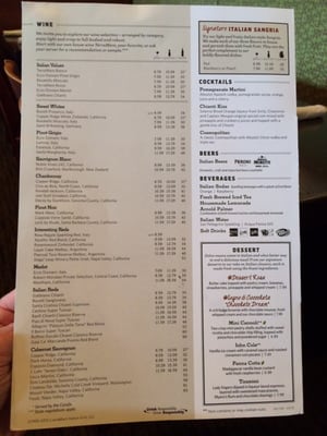 Menu photo 5 Carrabba's Italian Grill Brooklyn, OH Menu photo 5 Carrabba's Italian Grill Brooklyn, OH