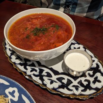 Silk Road Choyhona - Borscht - Salad Near Me - Gaithersburg, Maryland