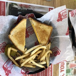 Big Boy - Grilled cheese and fries