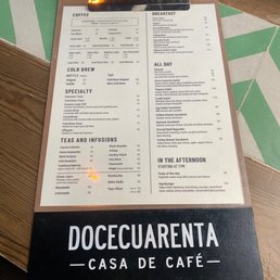 Menu - November 2021
