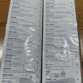 Love Boat Sushi - Menu - Sushi Bars Near Me - San Marcos, California