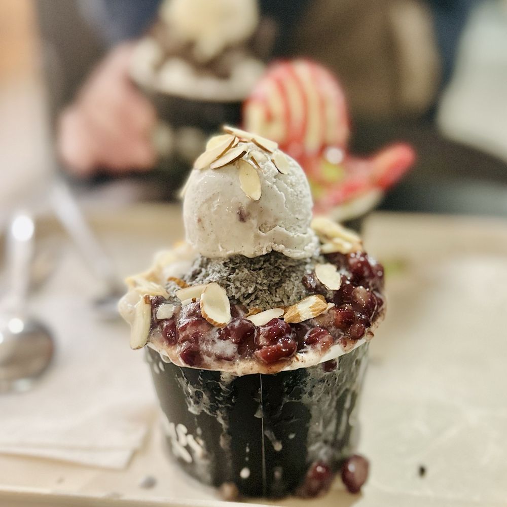 Heybings Desserts & Coffee - Black sesame - Desserts Near Me - Irvine, California