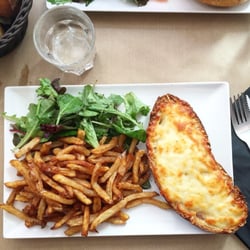 Le Wallace - Assiette du midi: croque monsieur !