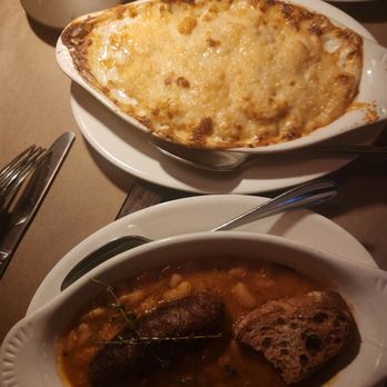 il Gigante - Appetizers: baked cauliflower with an amazing bechamel & sausage in white beans. - Desserts Near Me - Ridgewood, New York il Gigante - Appetizers: baked cauliflower with an amazing bechamel & sausage in white beans. - Desserts Near Me - Ridgewood, New York