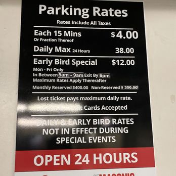 SF Masonic Garage - Parking Near Me - San Francisco, California