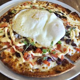 Breakfast pizza Breakfast pizza