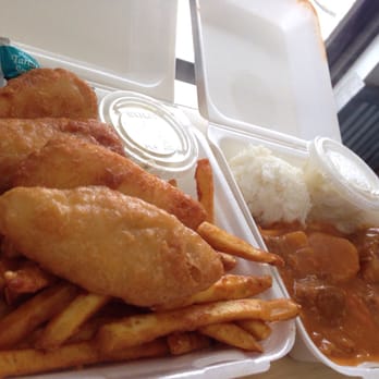 Fresh Catch - Fish and chips and beef stew - Hawaiian Near Me - Kaneohe, Hawaii