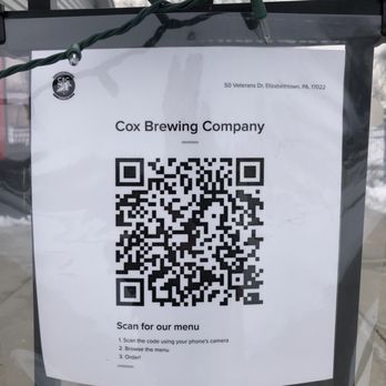 Cox Brewing - Rally Point - Scan the QR code for what's on tap. - Breweries Near Me - Elizabethtown, Pennsylvania Cox Brewing - Rally Point - Scan the QR code for what's on tap. - Breweries Near Me - Elizabethtown, Pennsylvania