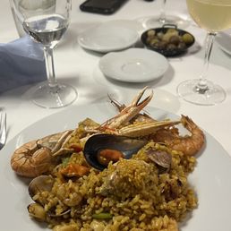 Mixed Seafood Paella