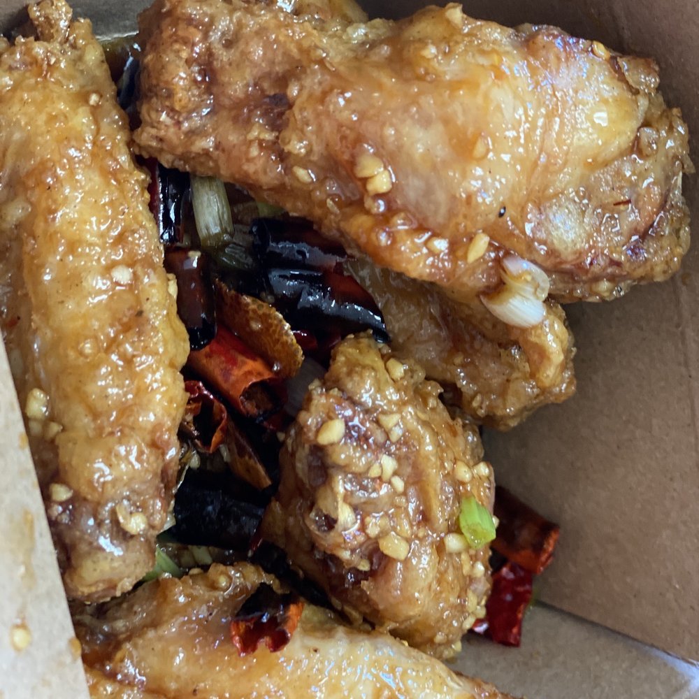 Fusion Wings - Orange chicken (highly recommend) - Chicken Wings Near Me - Montebello, California
