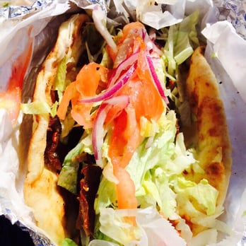 Gaters Restaurant - Steak gyro sandwich with plenty of meat/veggies. Deliciousness - Middle Eastern Near Me - Fremont, California