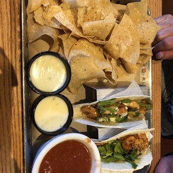Chili's - Shrimp Tacos w/ Chips and Salsa - American Near Me - Rossford, Ohio Chili's - Shrimp Tacos w/ Chips and Salsa - American Near Me - Rossford, Ohio