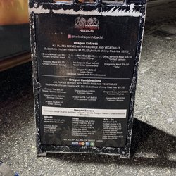 Twin Dragon Hibachi - Menu as of 10/03/25