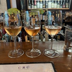 Crú - A Wine Bar - Rose flight