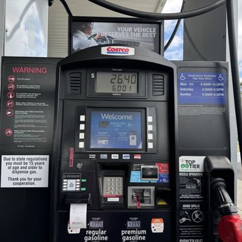 Costco Gasoline - Prices & Hours Of Operation @ Iwilei Costco Gas - Gas Stations Near Me - Honolulu, Hawaii