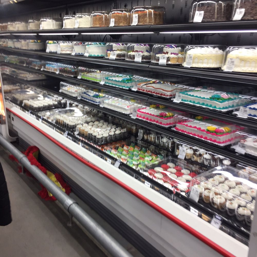 Cakes to go in the bakery