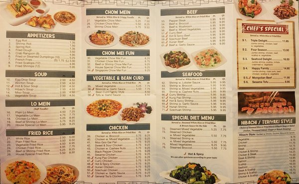 Menu photo 2 C&Z Grill Graham, NC