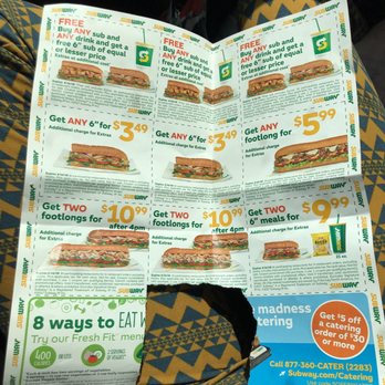 Subway - Lots of good coupons - Sandwiches Near Me - Slidell, Louisiana