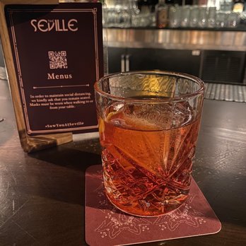 The Seville - Boulvardier. Highly recommend this classic cocktail. FYI not on the menu - Cocktail Bars Near Me - New York, New York The Seville - Boulvardier. Highly recommend this classic cocktail. FYI not on the menu - Cocktail Bars Near Me - New York, New York