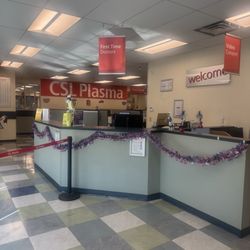 CSL Plasma - Front desk