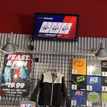 K1 Speed San Francisco - Price of two races with no mention for extra if u paid by credit card - Amusement Parks Near Me - South San Francisco, California