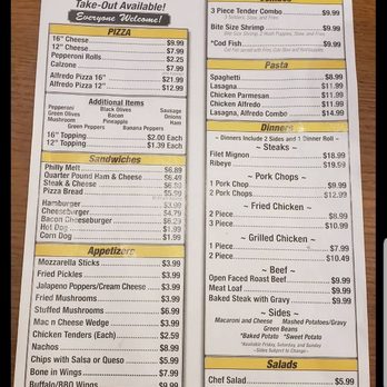 Creekside Restaurant - menu and prices - Pizza Near Me - Lavalette, West Virginia Creekside Restaurant - menu and prices - Pizza Near Me - Lavalette, West Virginia