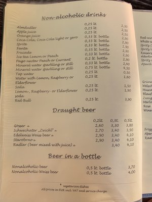Menu photo 4 Kaminstub'n Schwechat, 3