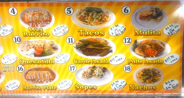 Menu photo 1 La Perla Taqueria Tacoma, WA