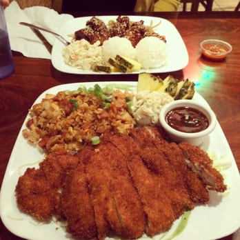 Hukilau - Chicken Katsu and KimChi Fried Rice with Macaroni salad on the side. - Hawaiian Near Me - San Jose, California Hukilau - Chicken Katsu and KimChi Fried Rice with Macaroni salad on the side. - Hawaiian Near Me - San Jose, California