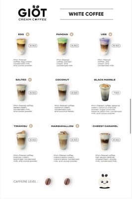 Menu photo 1 GIOT CREAM COFFEE Saint Paul, MN Menu photo 1 GIOT CREAM COFFEE Saint Paul, MN